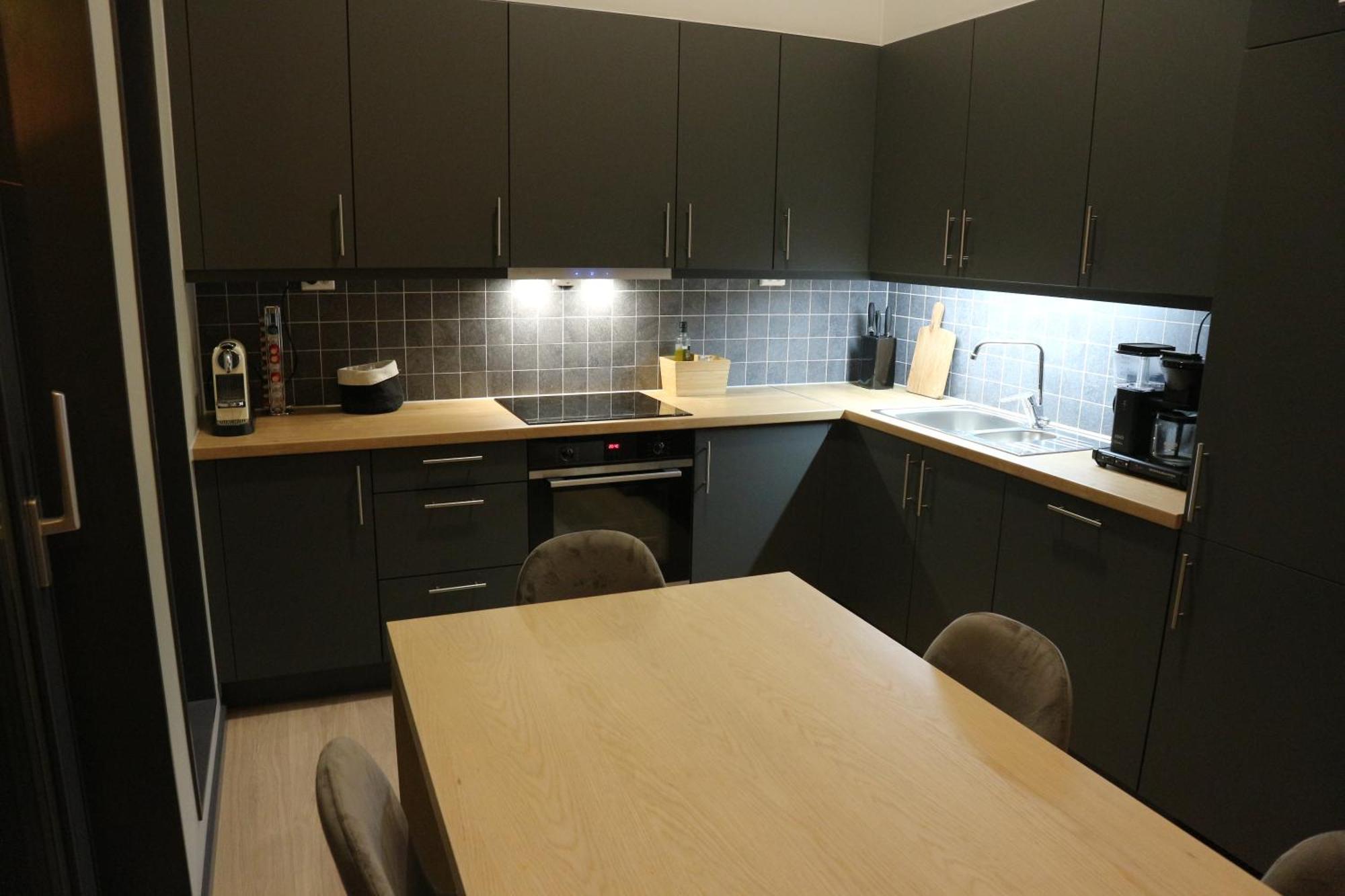 Ferienwohnung Beautiful Penthouse With Panoramic View At Sjusjoen Exterior foto