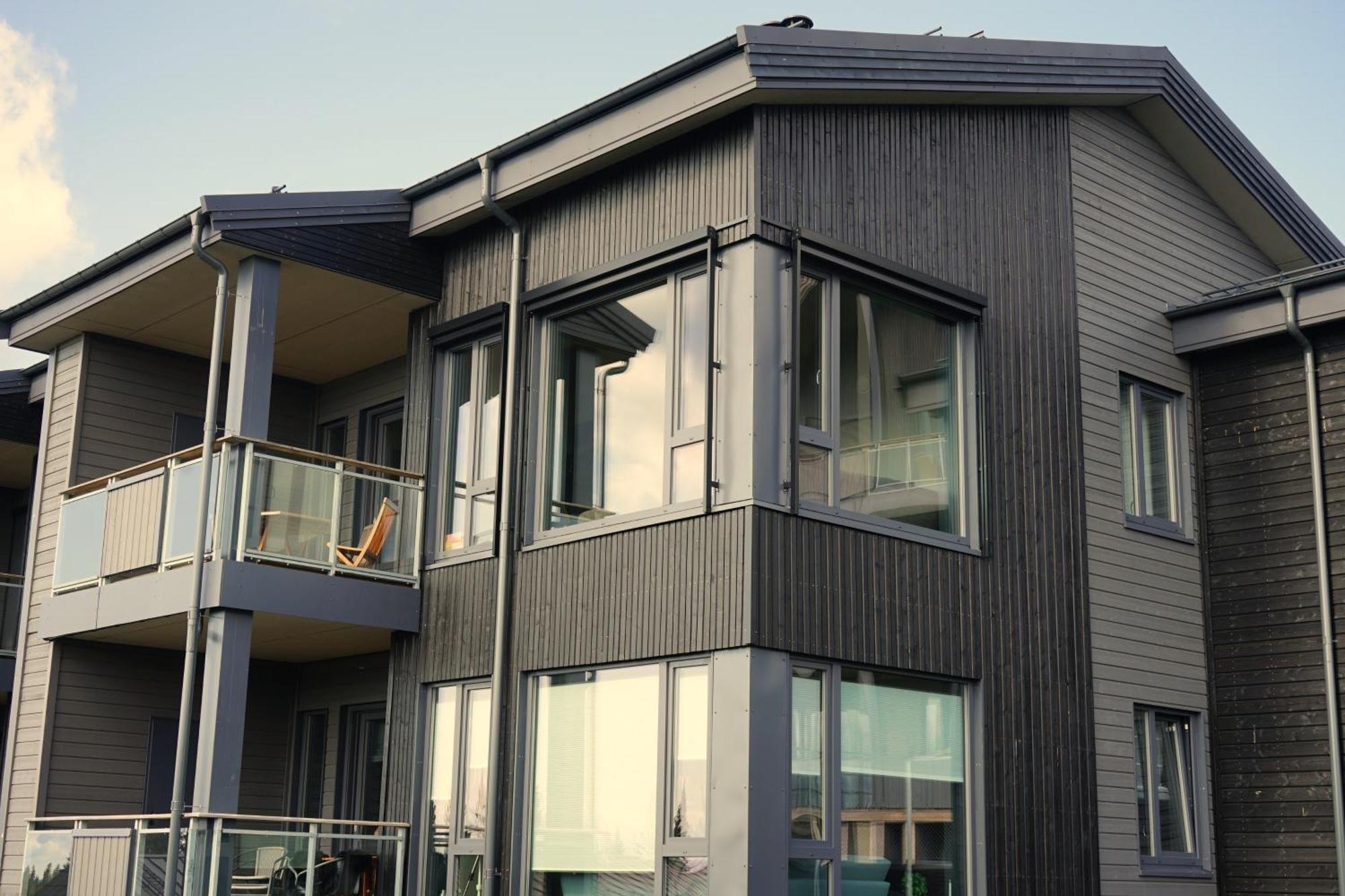 Ferienwohnung Beautiful Penthouse With Panoramic View At Sjusjoen Exterior foto
